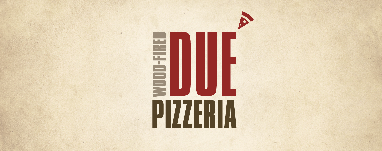 Due Pizzeria Logo